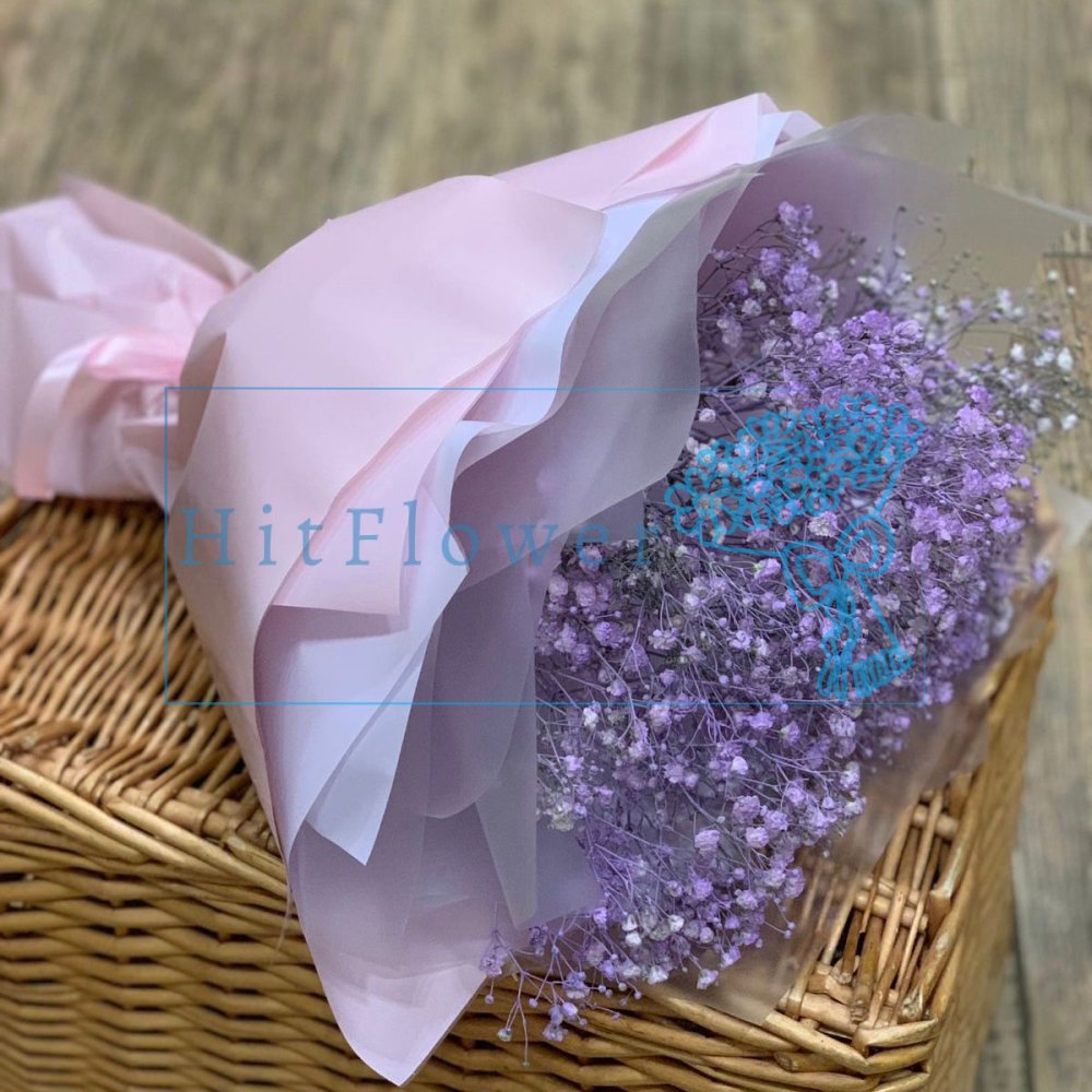 Букет цветов Сиреневый сон Букет цветов из: Гипсофила